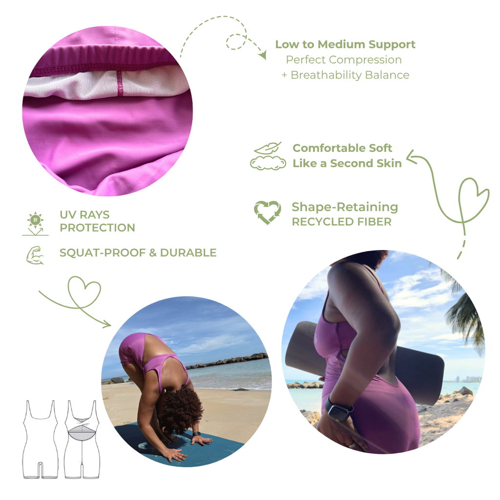 Violet Ascend Short Jumpsuit